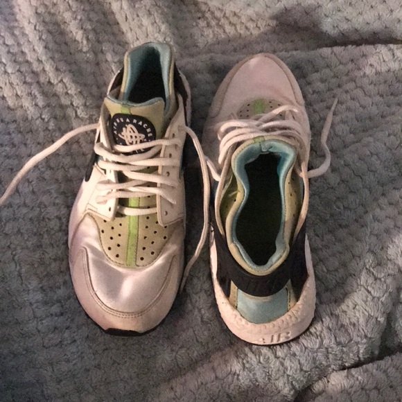 lime green huaraches shoes